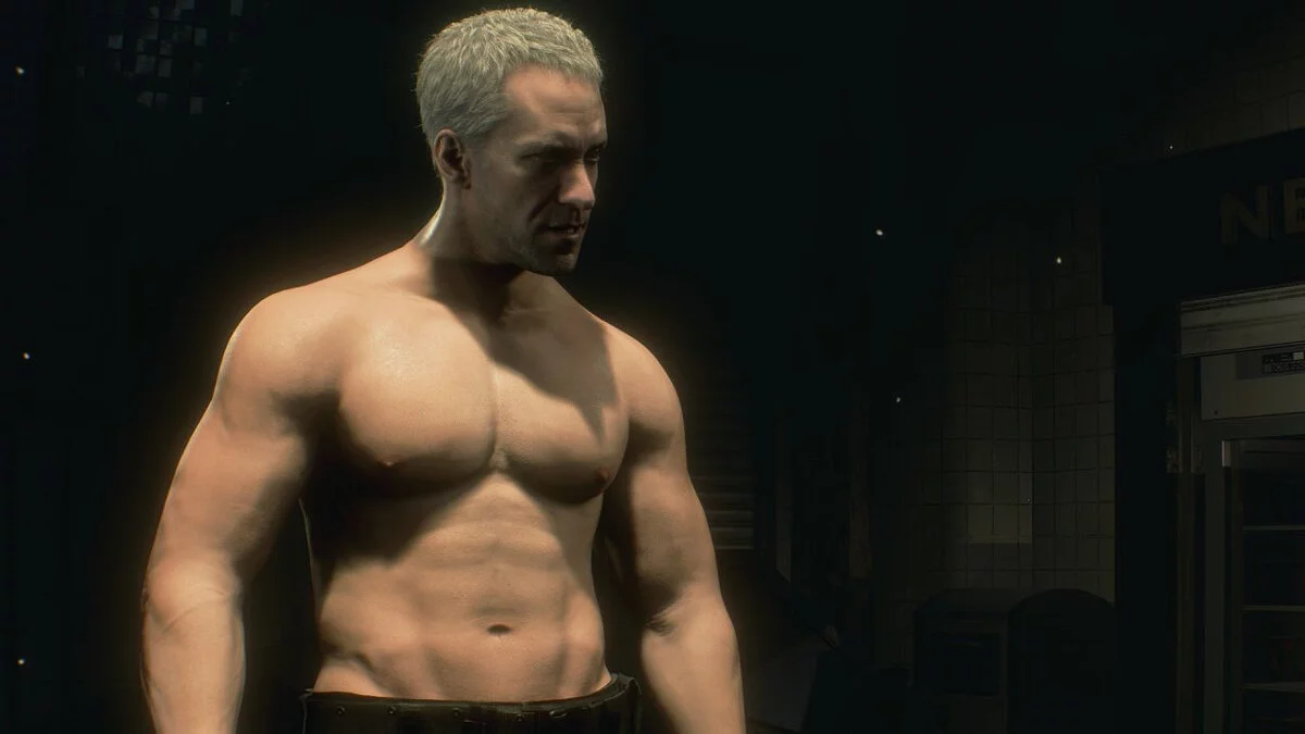 Resident Evil 3 — Shirtless Nikolai Zenovyev