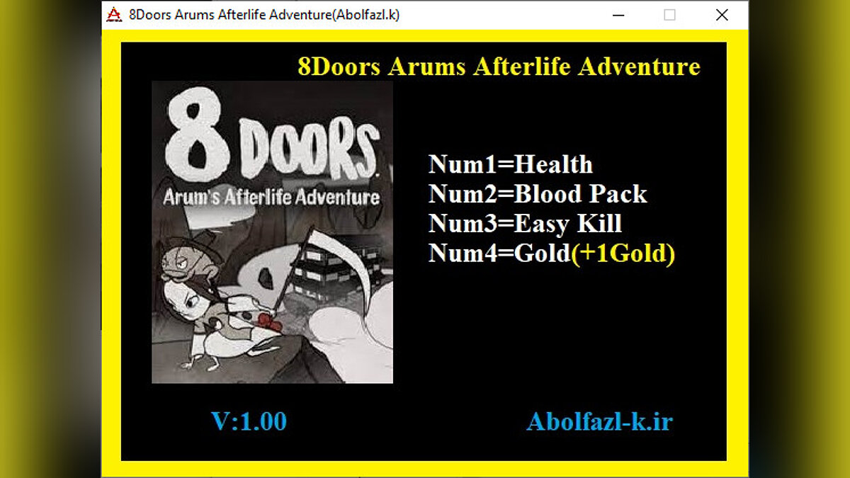 8Doors: Arum&#039;s Afterlife Adventure — Trainer (+4) [1.0]