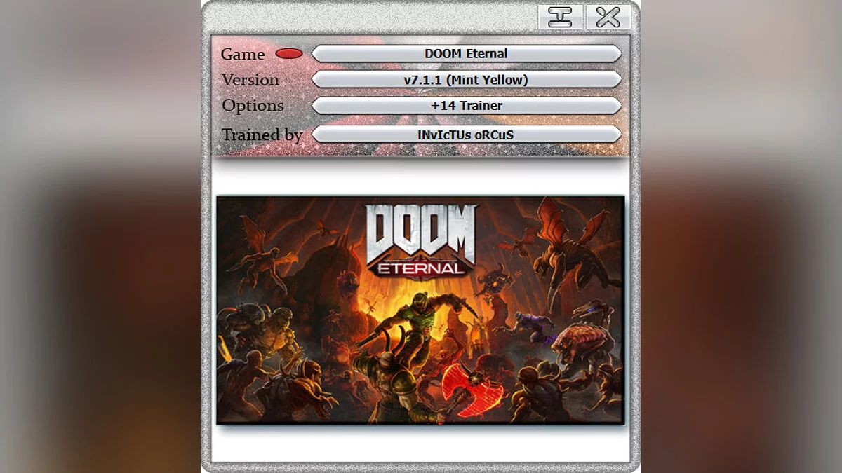 Doom Eternal — Trainer (+14) [7.1.1]