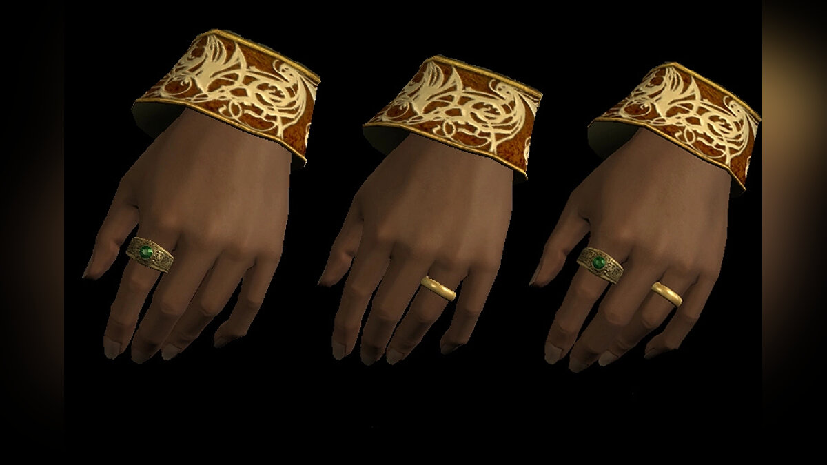 Elder Scrolls 5: Skyrim Special Edition — Translation of the mod “Modified rings for the left hand”