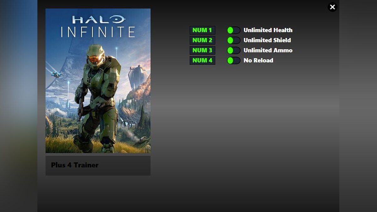 Halo Infinite — Trainer (+4) [12/15/21]