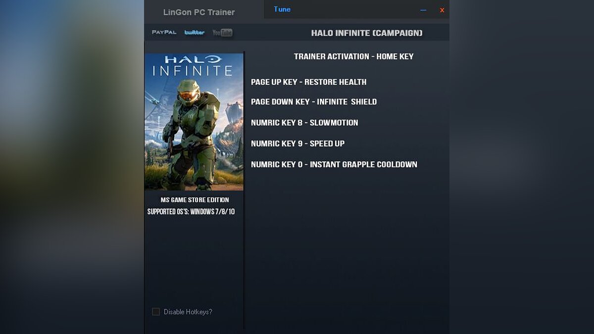 Halo Infinite — Trainer (+2/+5) [1.0]