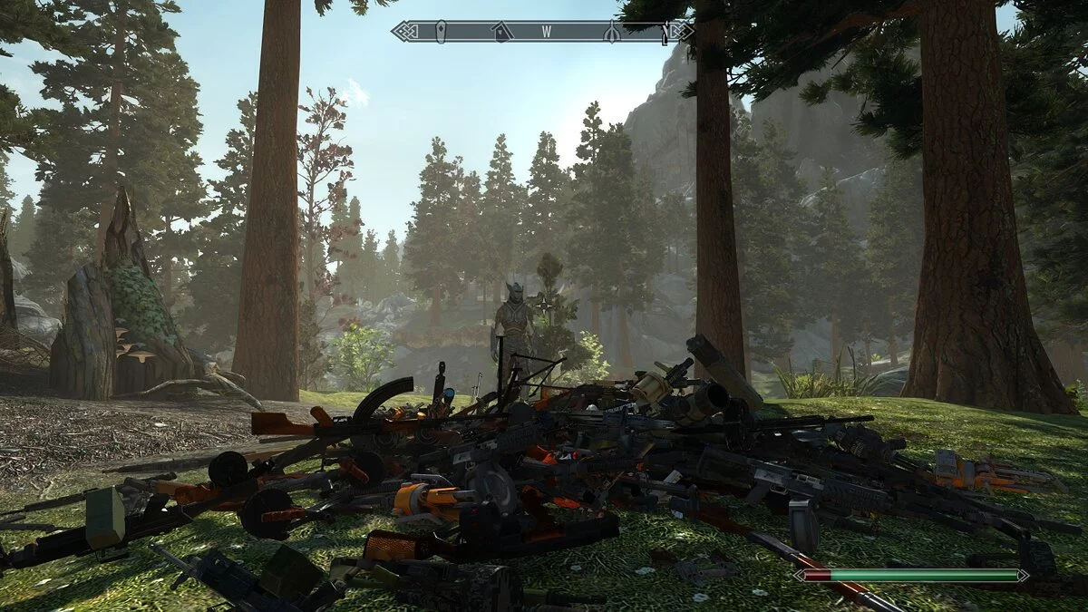 Elder Scrolls 5: Skyrim Special Edition — Современное оружие