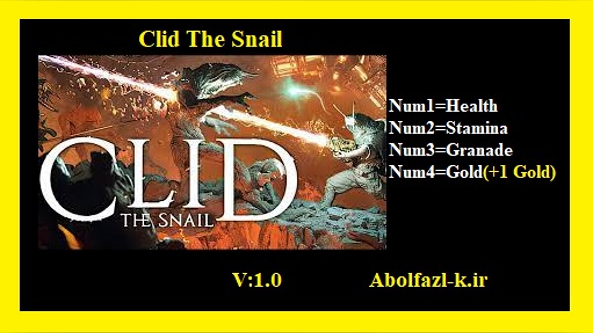 Clid The Snail — Trainer (+4) [1.0]