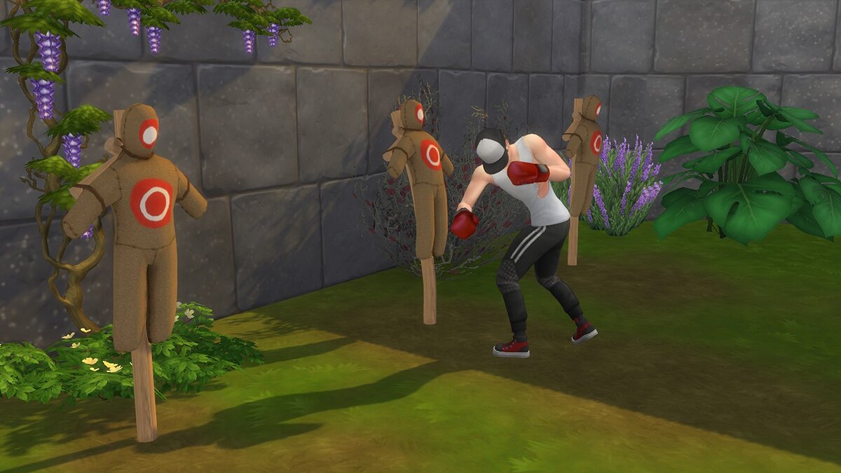 The Sims 4 — Training dummy (punching bag)