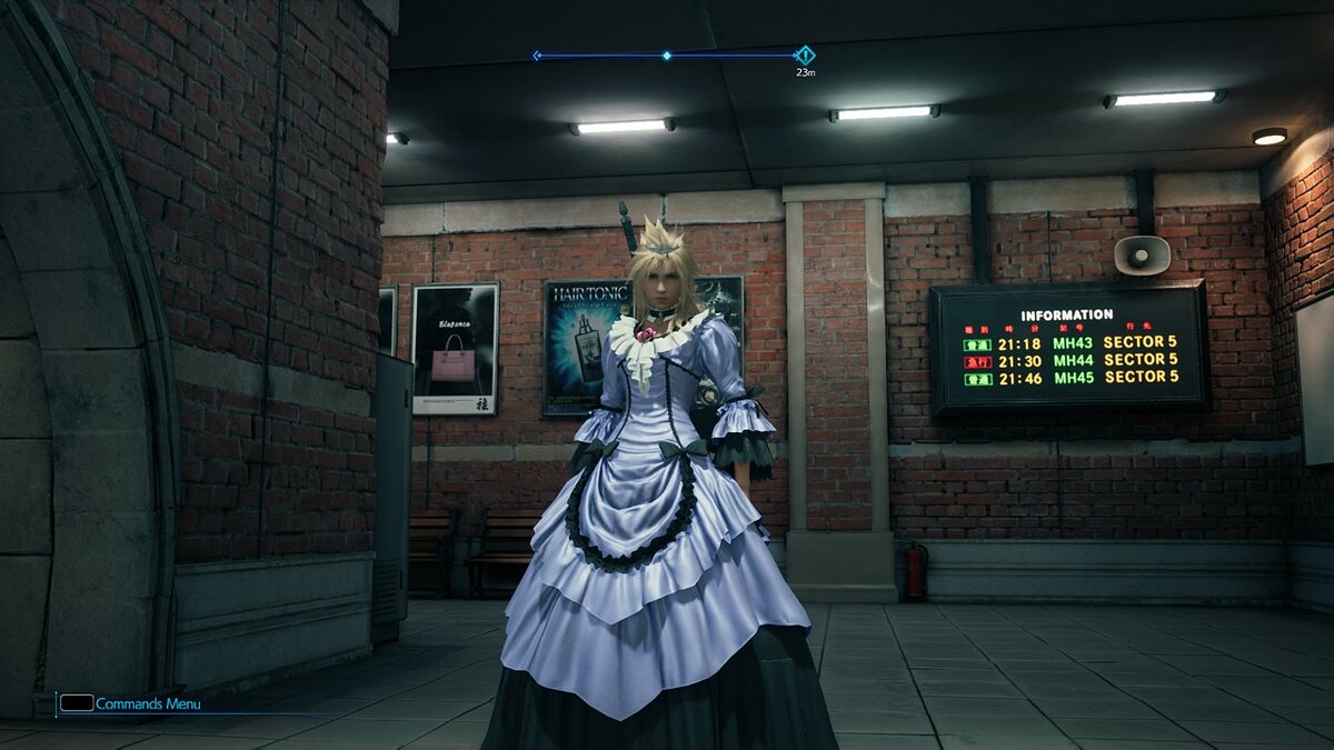 Final Fantasy VII Remake — Gorgeous dress for Claude