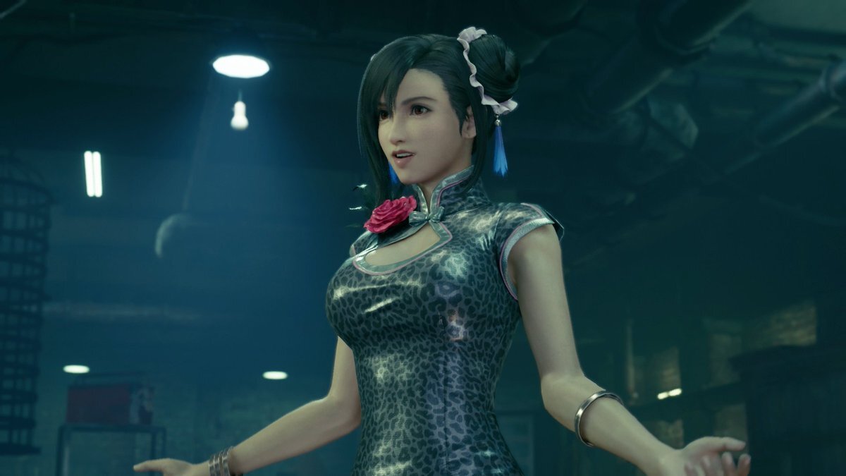 Final Fantasy VII Remake — Chinese dress for Tifa