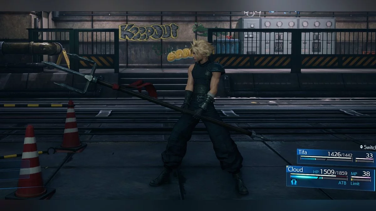 Final Fantasy VII Remake — Tridente de Sahagin