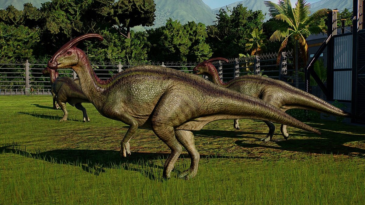 Jurassic World Evolution 2 — More accurate parasaurolophus