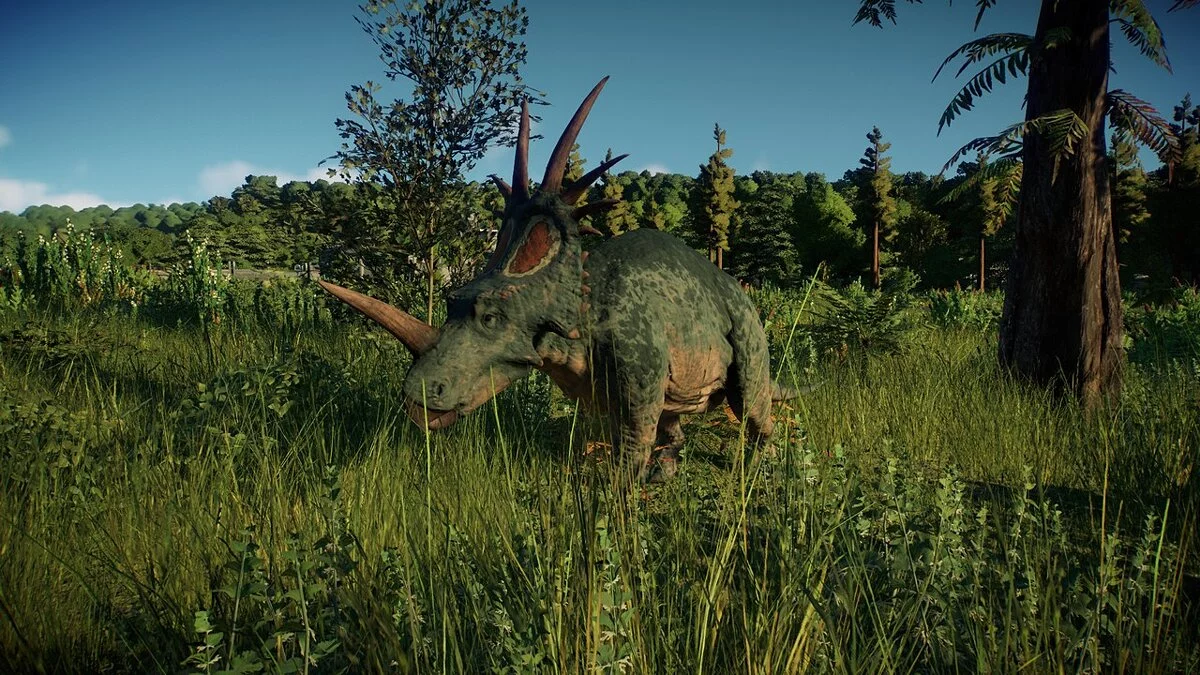 Jurassic World Evolution 2 — Estiracosaurio más preciso