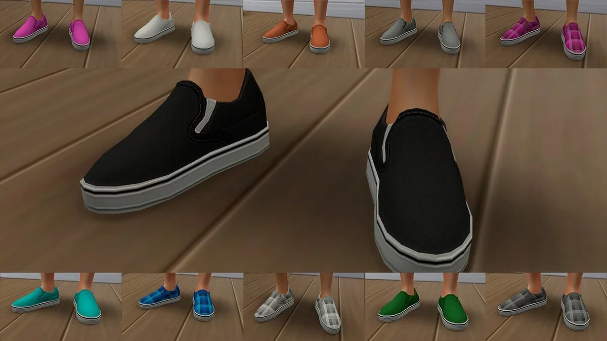 The Sims 4 — Casual slip-ons