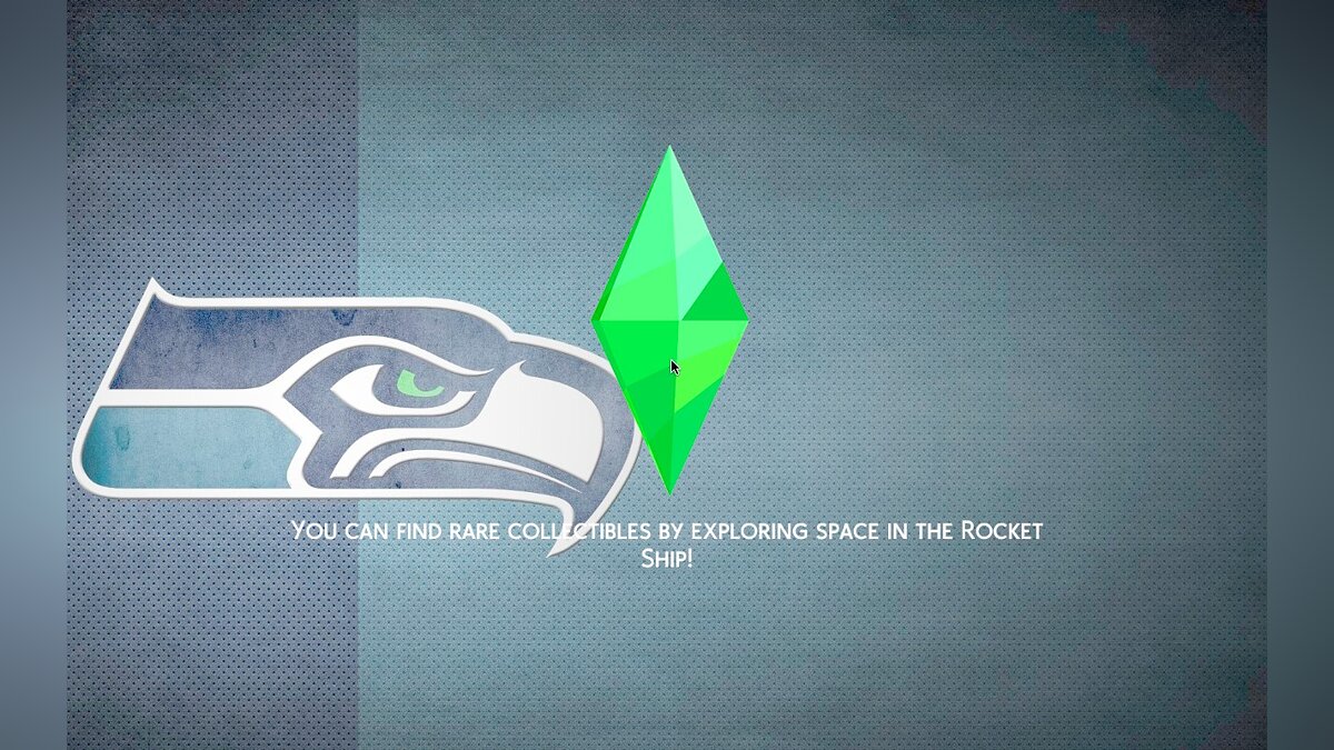 The Sims 4 — Seattle Seahawks custom loading screen