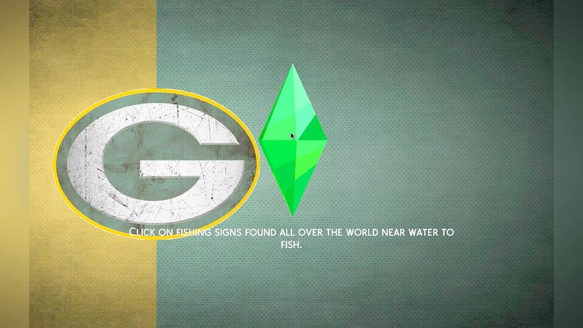 The Sims 4 — Green Bay Packers custom loading screen