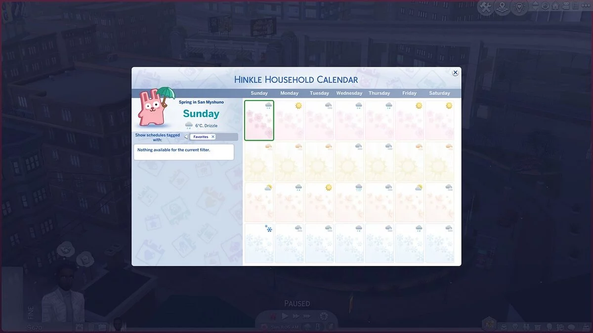 The Sims 4 — Реалистичная погода