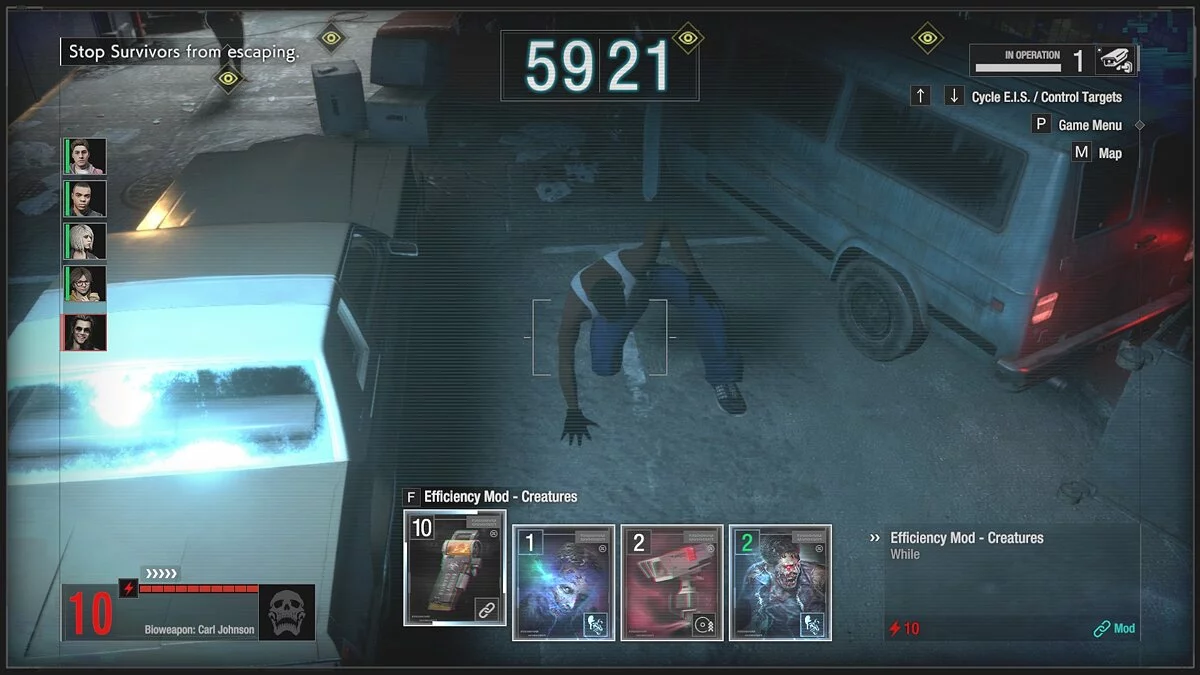 Resident Evil: Resistance — Сі Джей Ікс