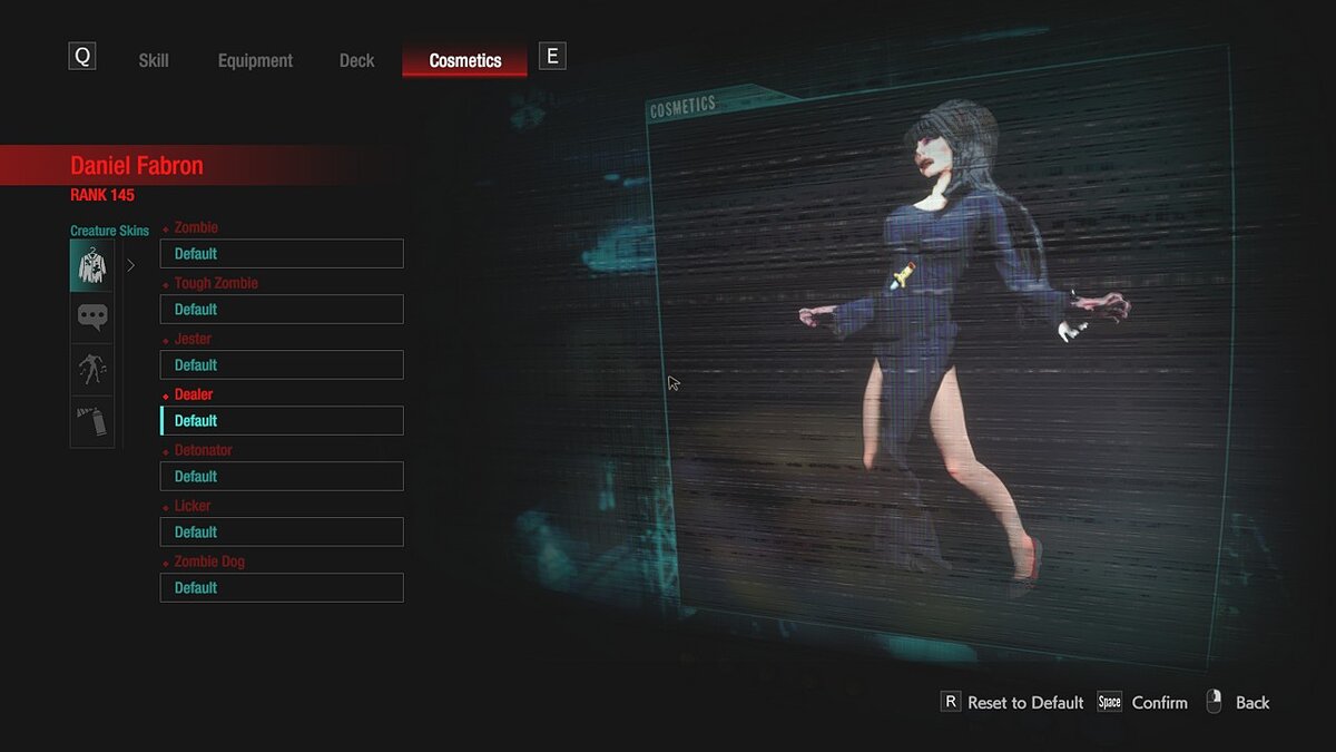 Resident Evil: Resistance — Elvira mistress of the dark