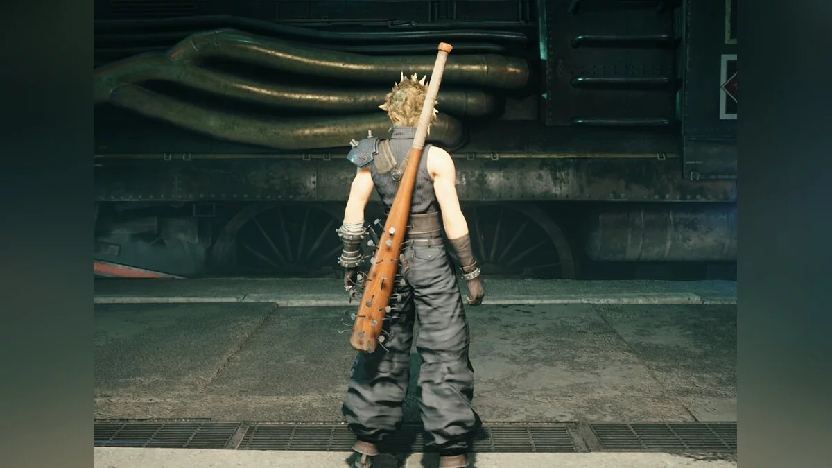 Final Fantasy VII Remake — Bat with nails