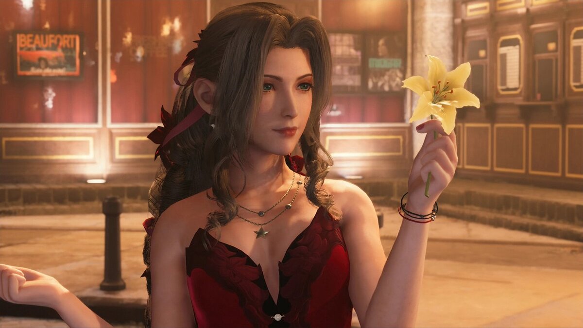 Final Fantasy VII Remake — Sexy Iris dress