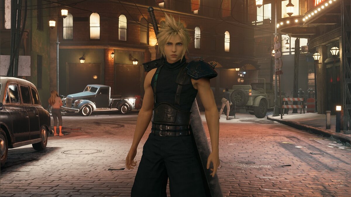 Final Fantasy VII Remake — Claude without gloves