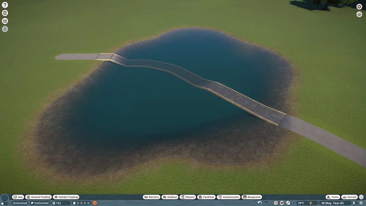 Planet Zoo — Отключение ограничений при строительстве