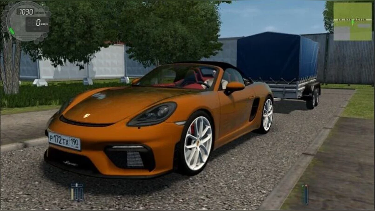 City Car Driving — Porsche Boxster 2020 718 Speeder