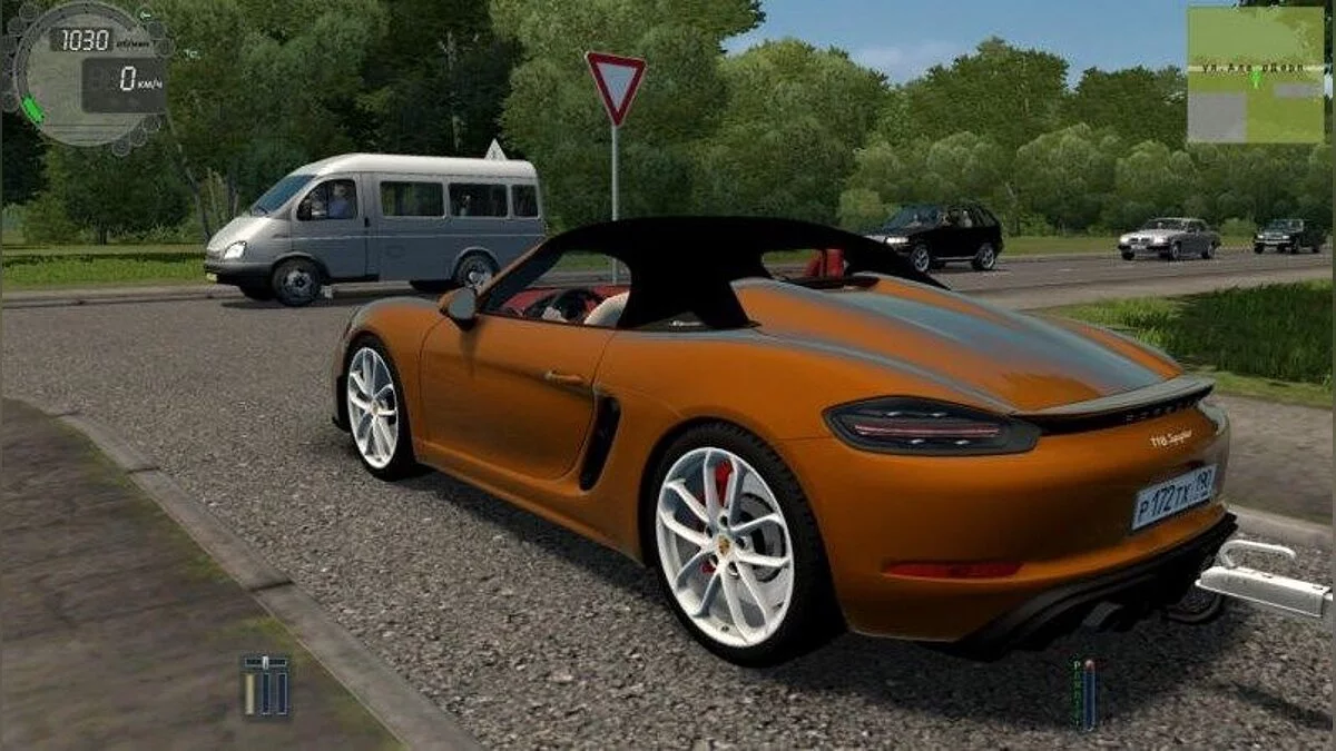 City Car Driving — 2020 Porsche Boxter 718 Spyder