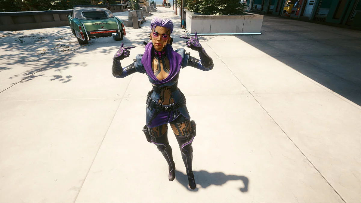 Cyberpunk 2077 — Пресет для Ви женского пола