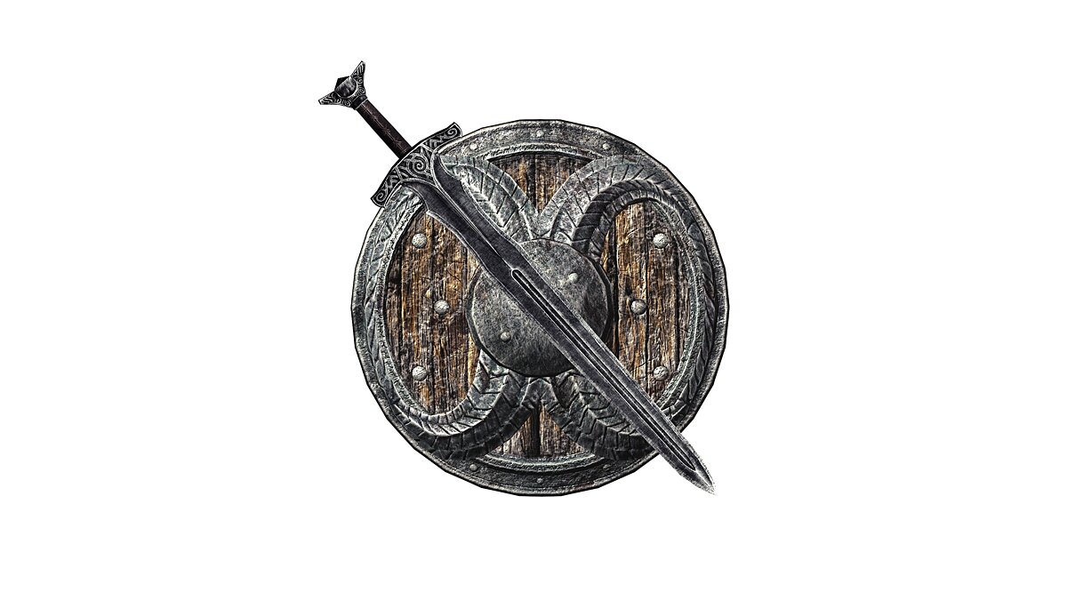 Blade and Sorcery — Steel sword and iron shield from Skyrim