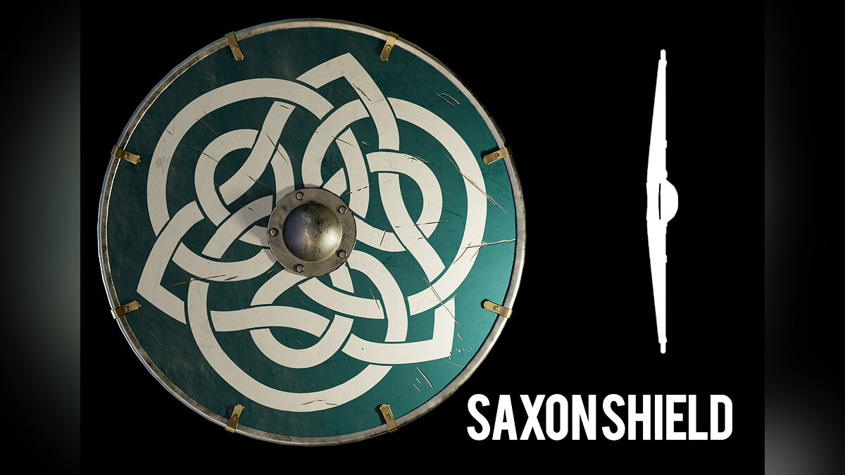 Blade and Sorcery — Saxon shield