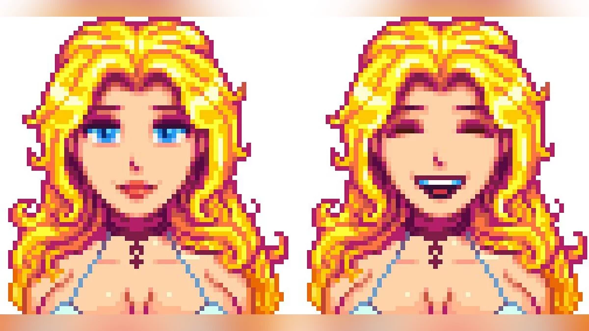 Stardew Valley — Hayley in a sexy bikini