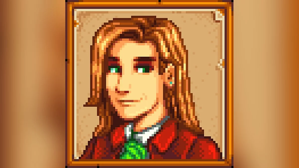 Stardew Valley — Antiguo retrato de Elliot