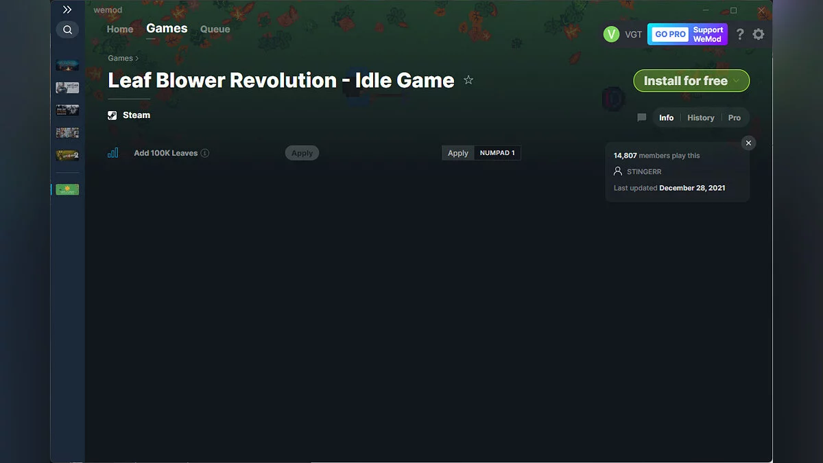 Leaf Blower Revolution — Трейнер (+1) от 28.12.2021 [WeMod]