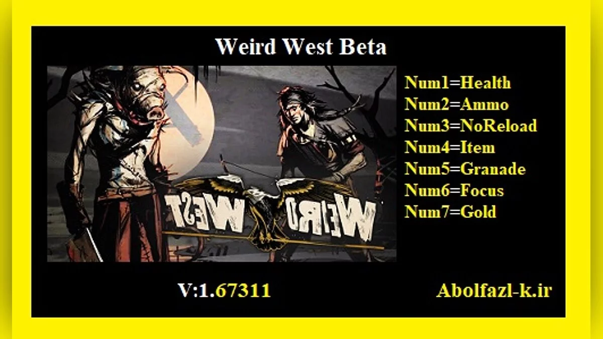 Weird West — Trainer (+7) [1.63711/beta]