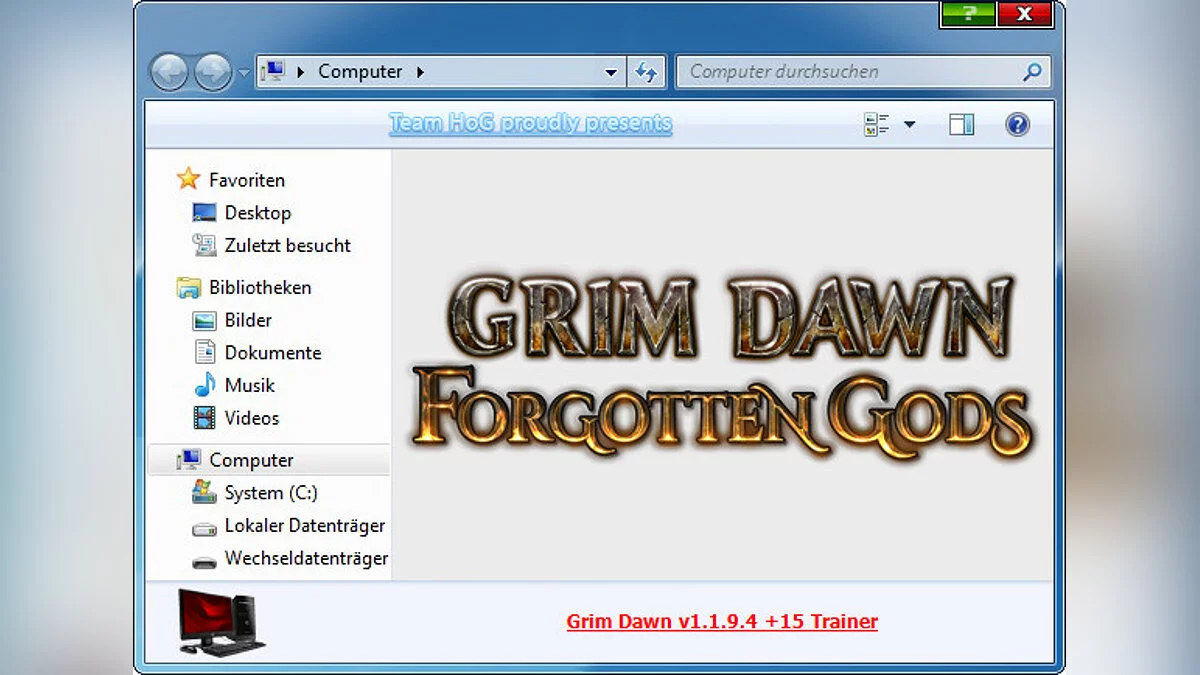 Grim Dawn — Trainer (+15) [1.0.6.1 - 1.1.9.4]