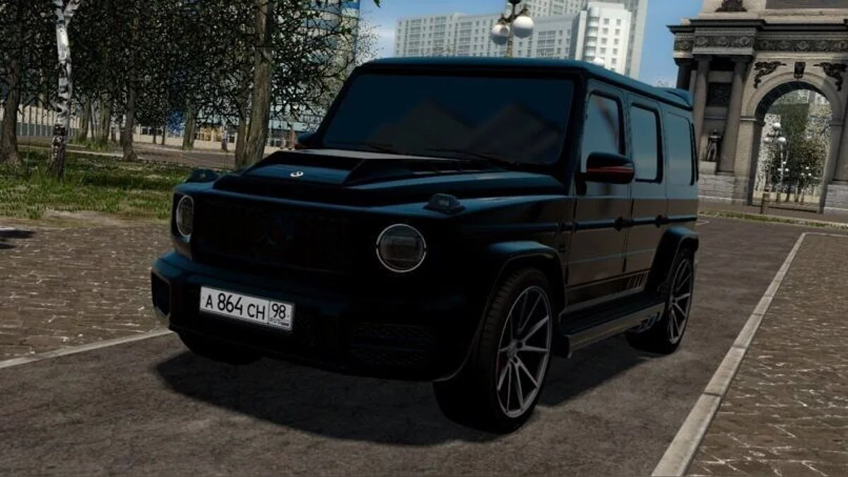 City Car Driving — Mercedes-Benz G63 AMG Brabus (B464)