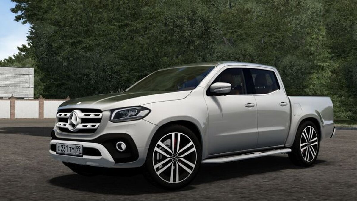 City Car Driving — Mercedes-Benz X-Class 2019 350d 4MATIC