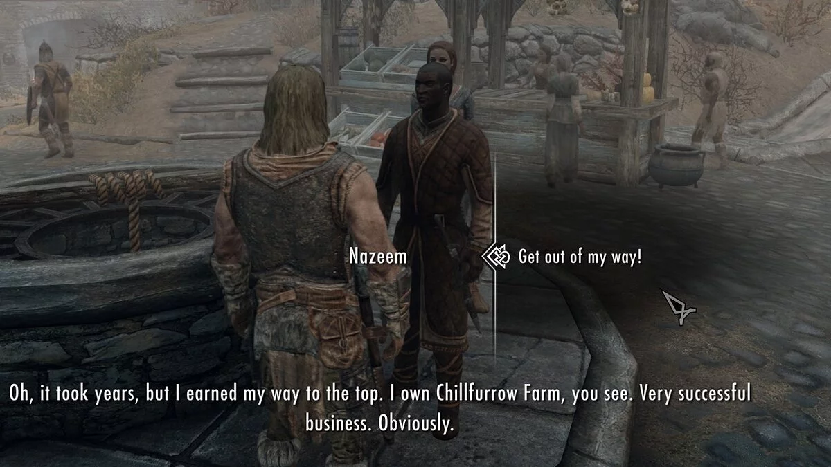 The Elder Scrolls 5: Skyrim Legendary Edition — Забирайся з мого шляху - штовхай NPC