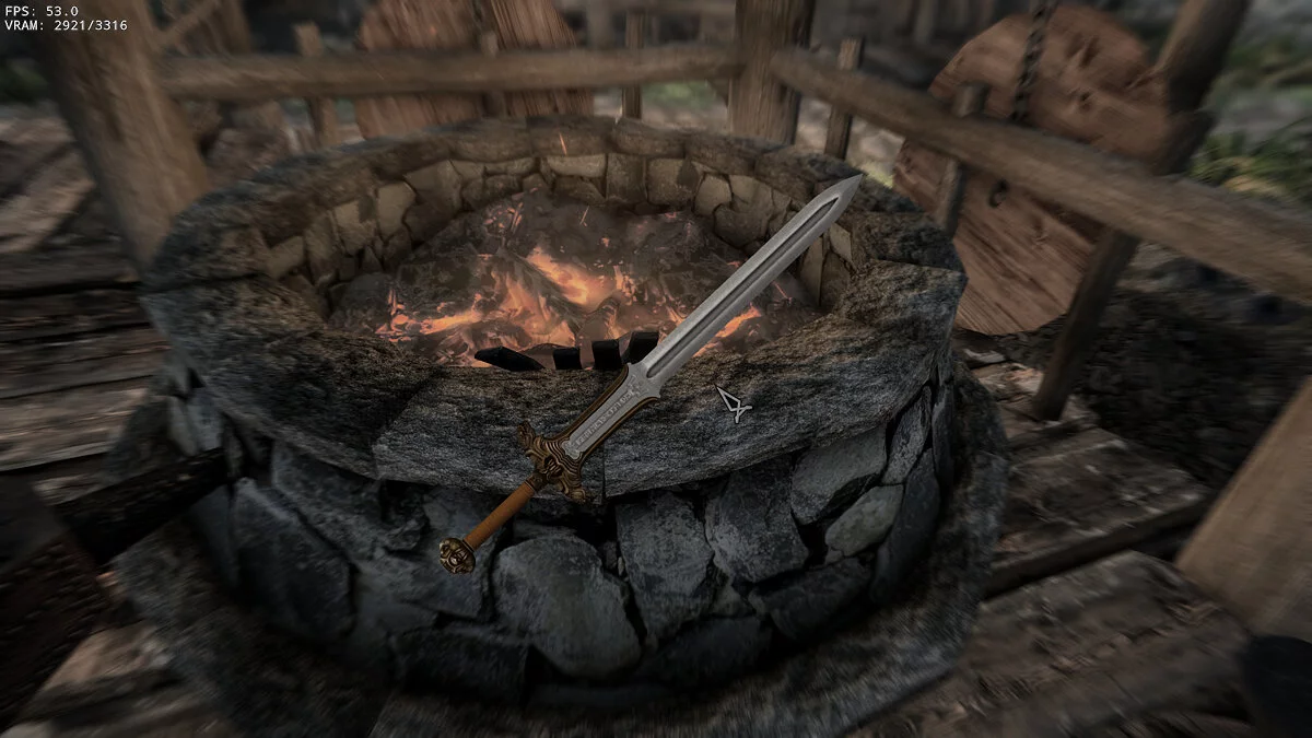 Elder Scrolls 5: Skyrim Special Edition — Conan's sword