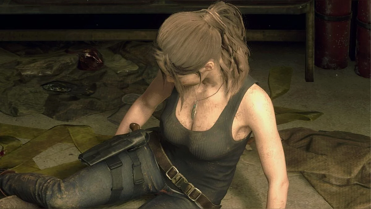 Resident Evil 2 — The Physics of Claire's Breasts