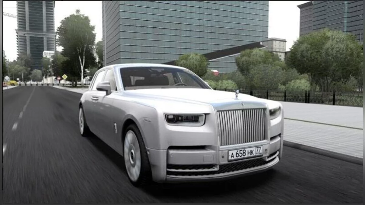 City Car Driving — Rolls-Royce Phantom 2018