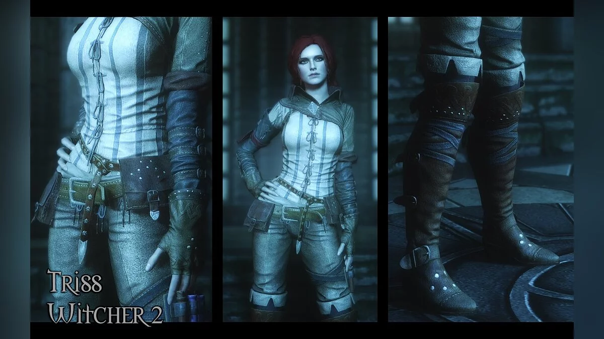 Elder Scrolls 5: Skyrim Special Edition — Переклад мода - набір жіночої броні з гри «Відьмак 3: Дика Полювання»