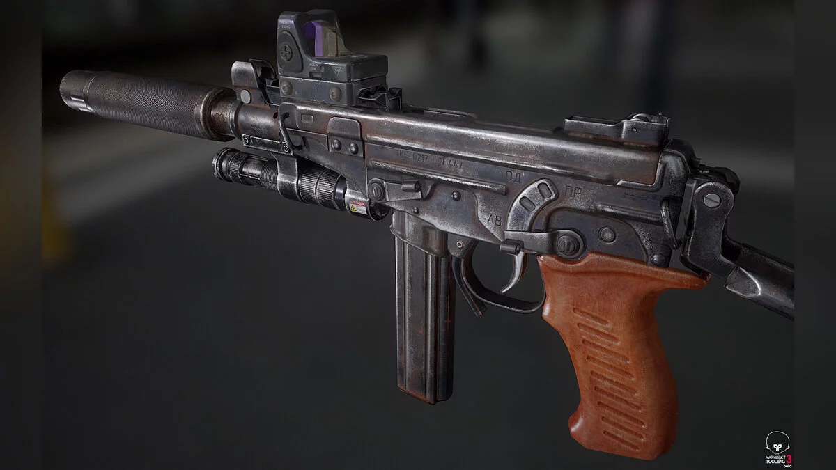 Fallout 4: Game of the Year Edition — Submachine gun OTs-02 "Cypress"