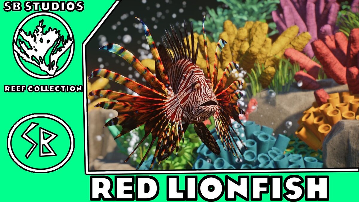 Planet Zoo — Red lionfish - new species