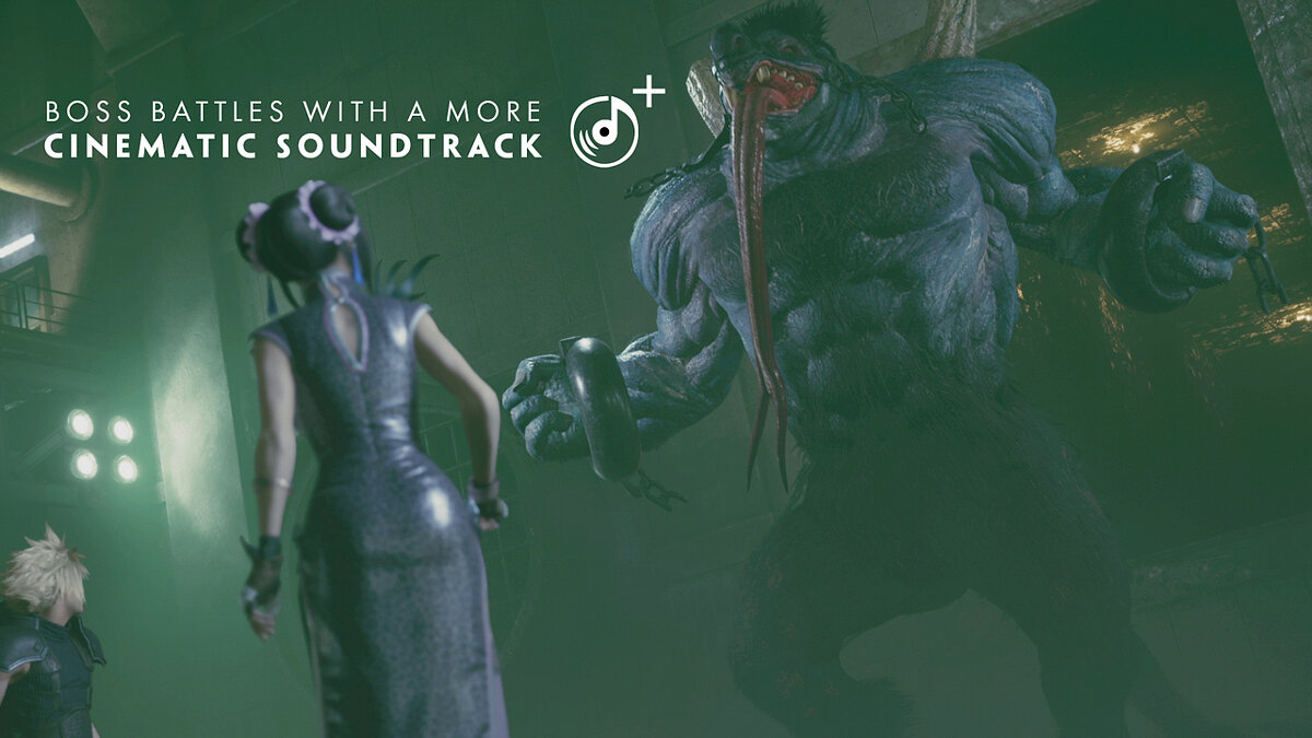 Final Fantasy VII Remake — New music during the battle with Abzu