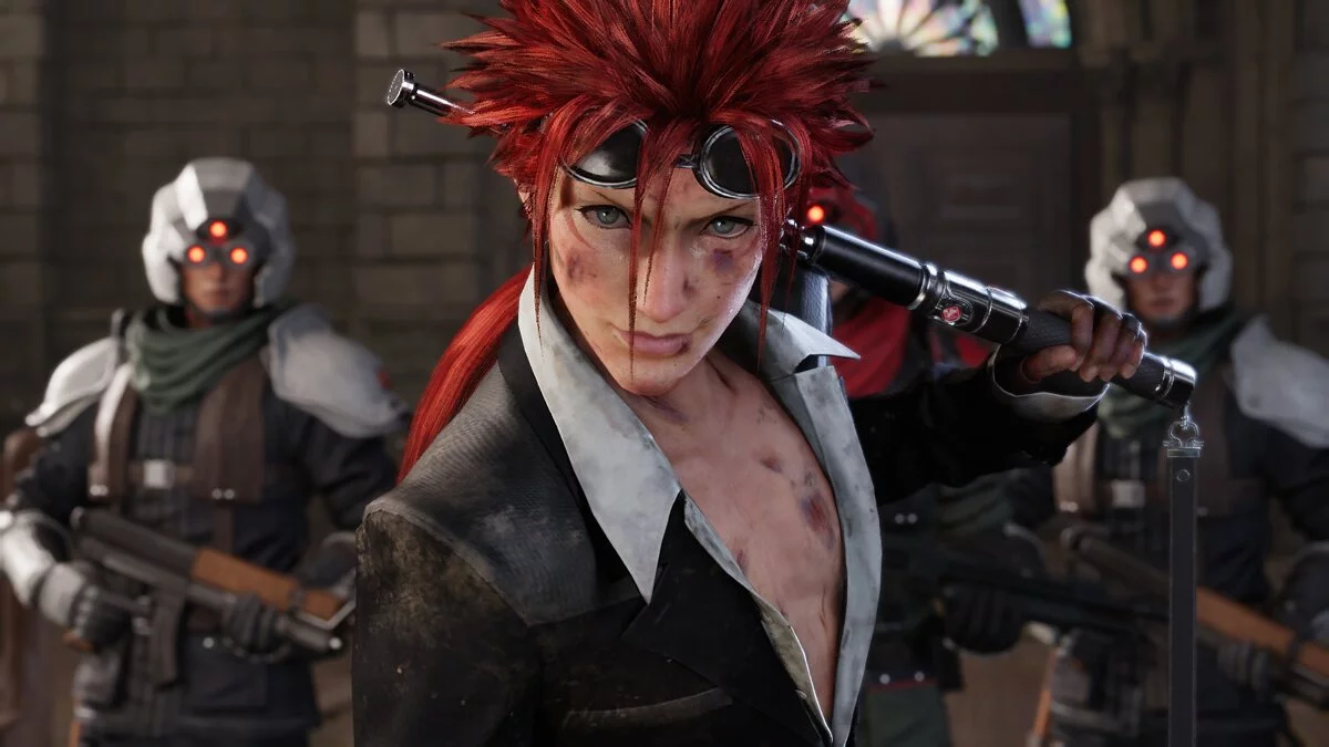 Final Fantasy VII Remake — Wounded Reno