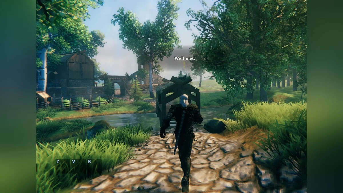 Valheim — Персонажи из «Ведьмака»