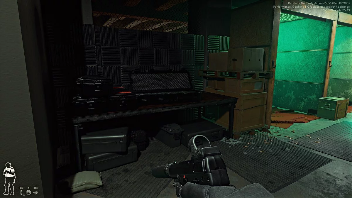 Ready or Not — Чорна рамка для прицілу FN Five Seven