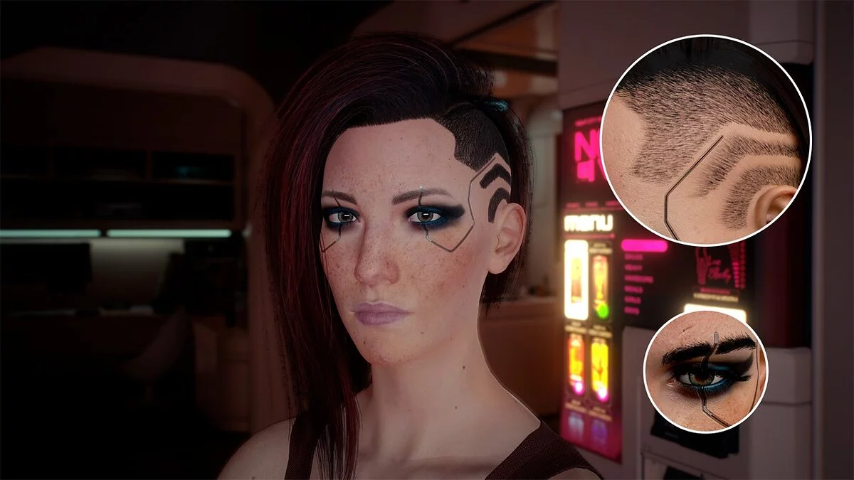 Cyberpunk 2077 — V from demo 2018 (model and textures)