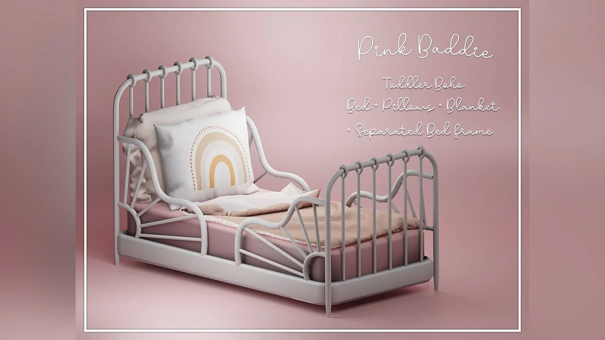 The Sims 4 — cama de bebe