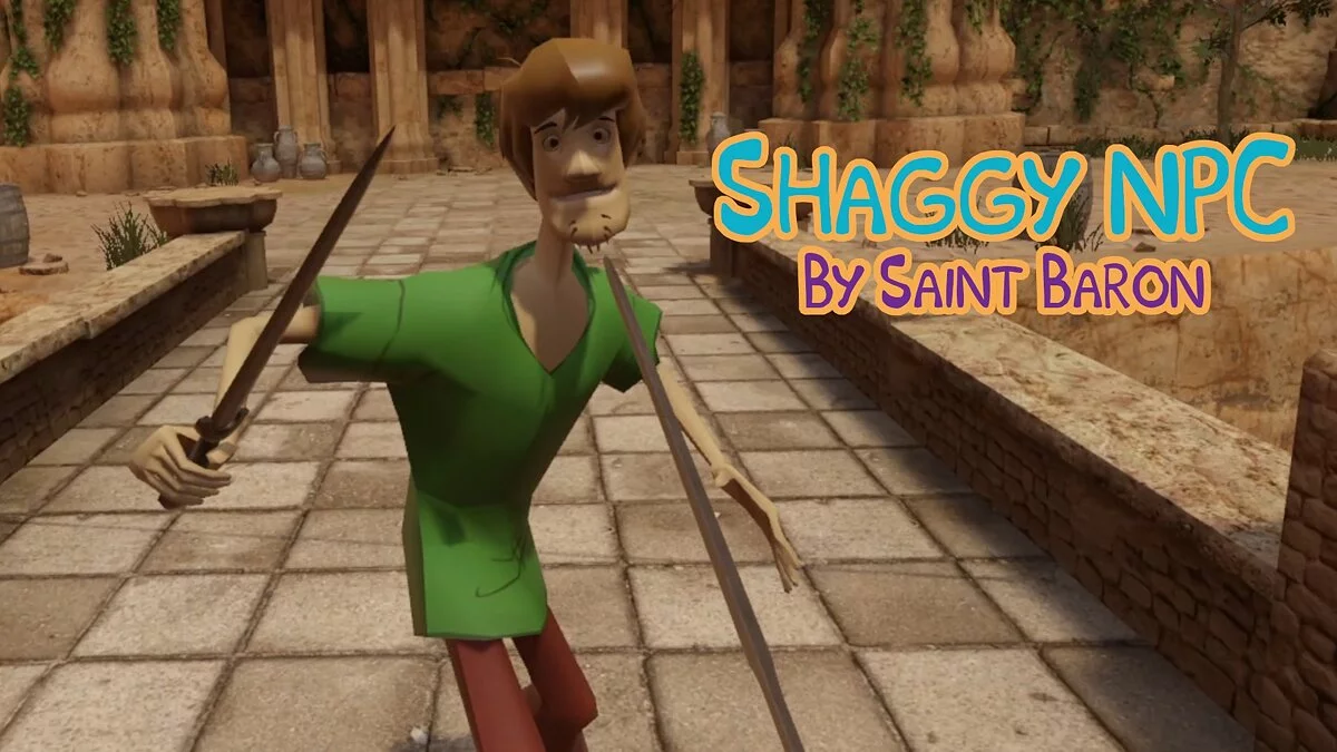 Blade and Sorcery — Shaggy from the Scooby-Doo series